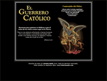 Tablet Screenshot of guerrerocatolico.com